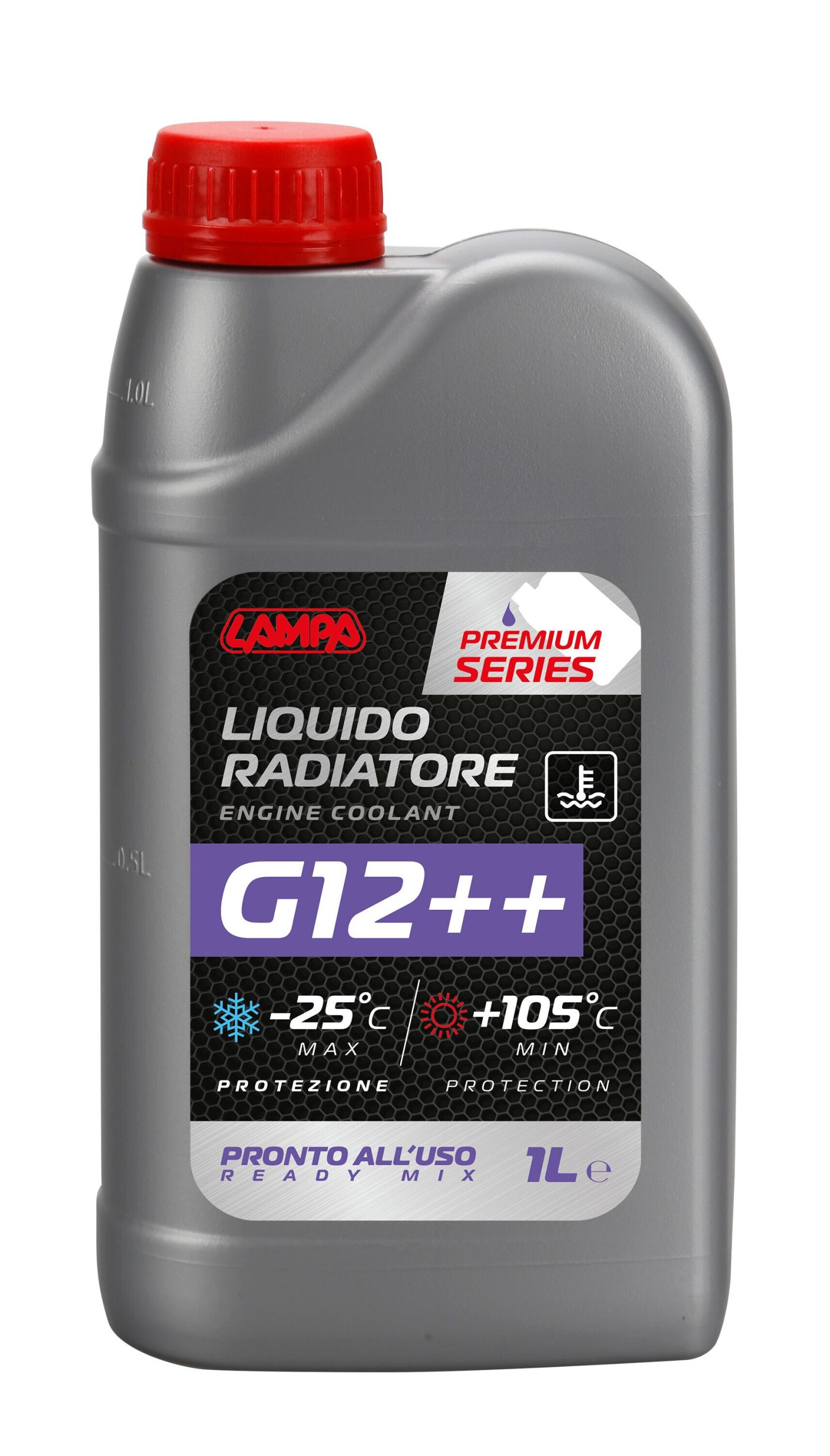 Premium Series Viola G12++, liquido antigelo radiatore - (-25°C / +105°C) - 1 L