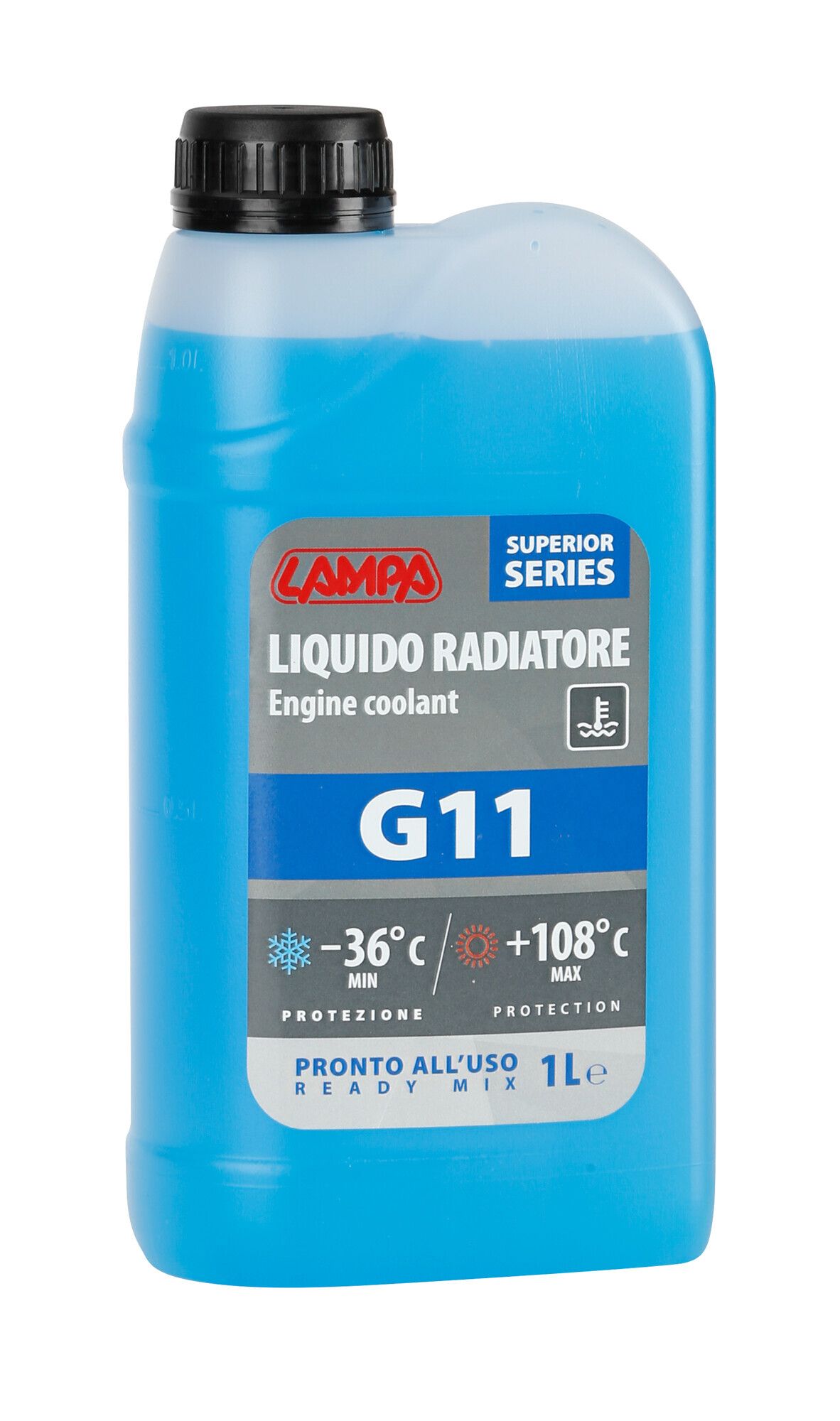 Superior-Blu G11, liquido antigelo radiatore - (-36°C / +108°C) - 1 L