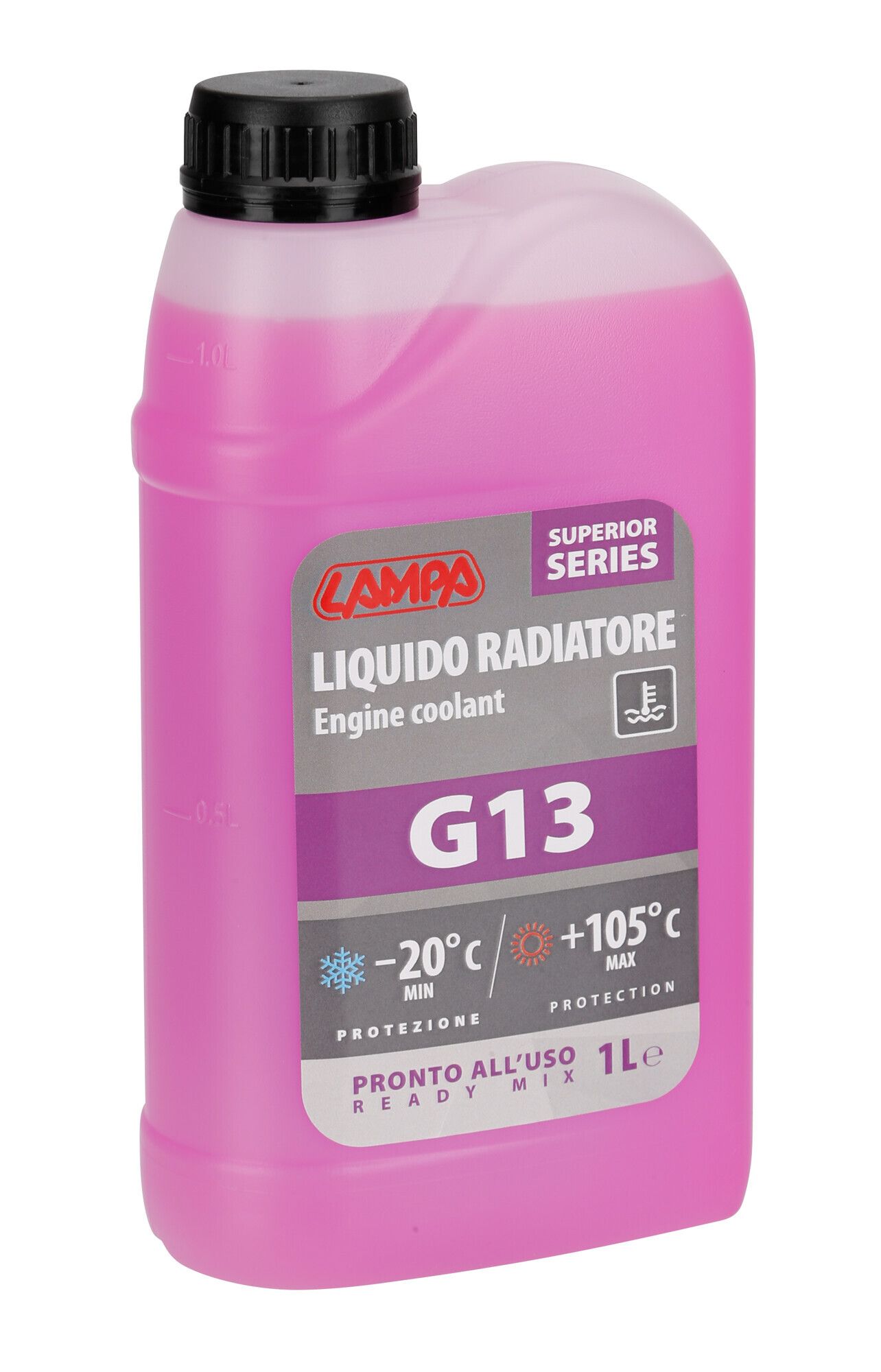 Superior-Viola G13, liquido antigelo radiatore - (-20°C/+105°C) - 1 L