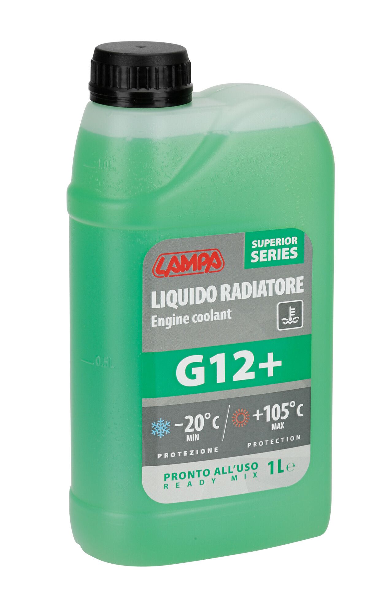 Superior-Verde G12+, liquido antigelo radiatore - (-20°C/+105°C) - 1 L