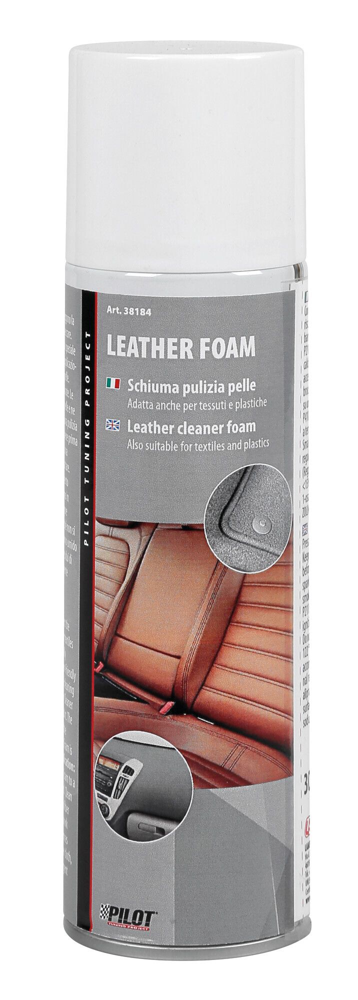 Schiuma pulizia interni in pelle - 300 ml