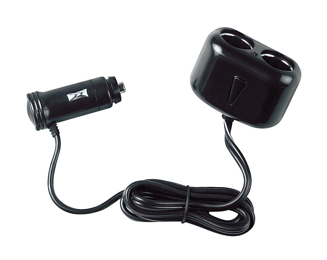 Presa corrente doppia con prolunga 12/24V