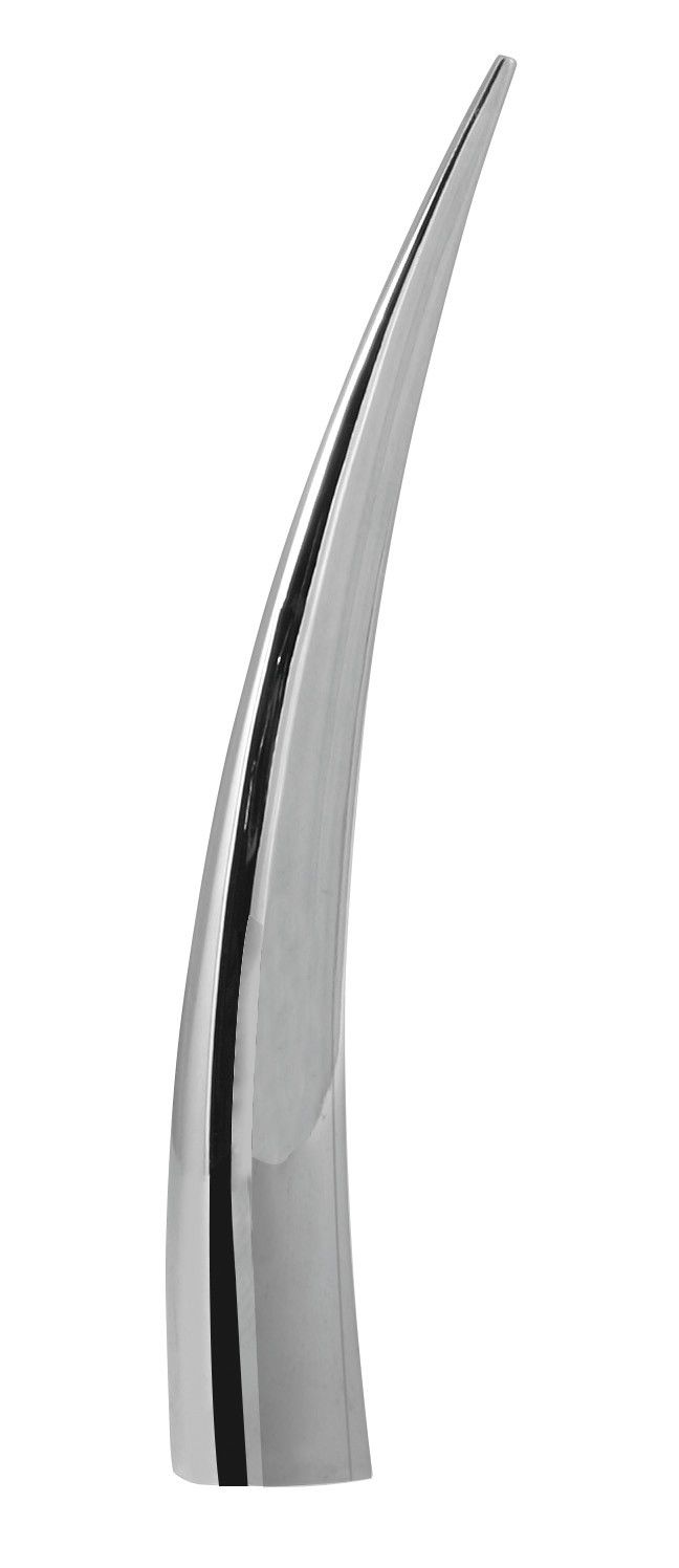 Samurai, stelo antenna - S - 12,5 cm - Cromo