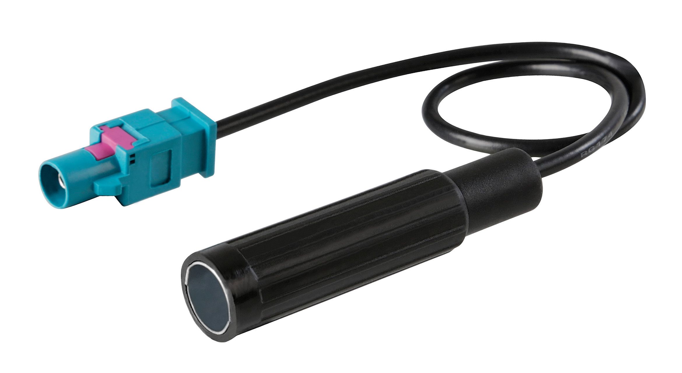 Adattatore antenna DIN femmina>Fakra maschio - 19 cm