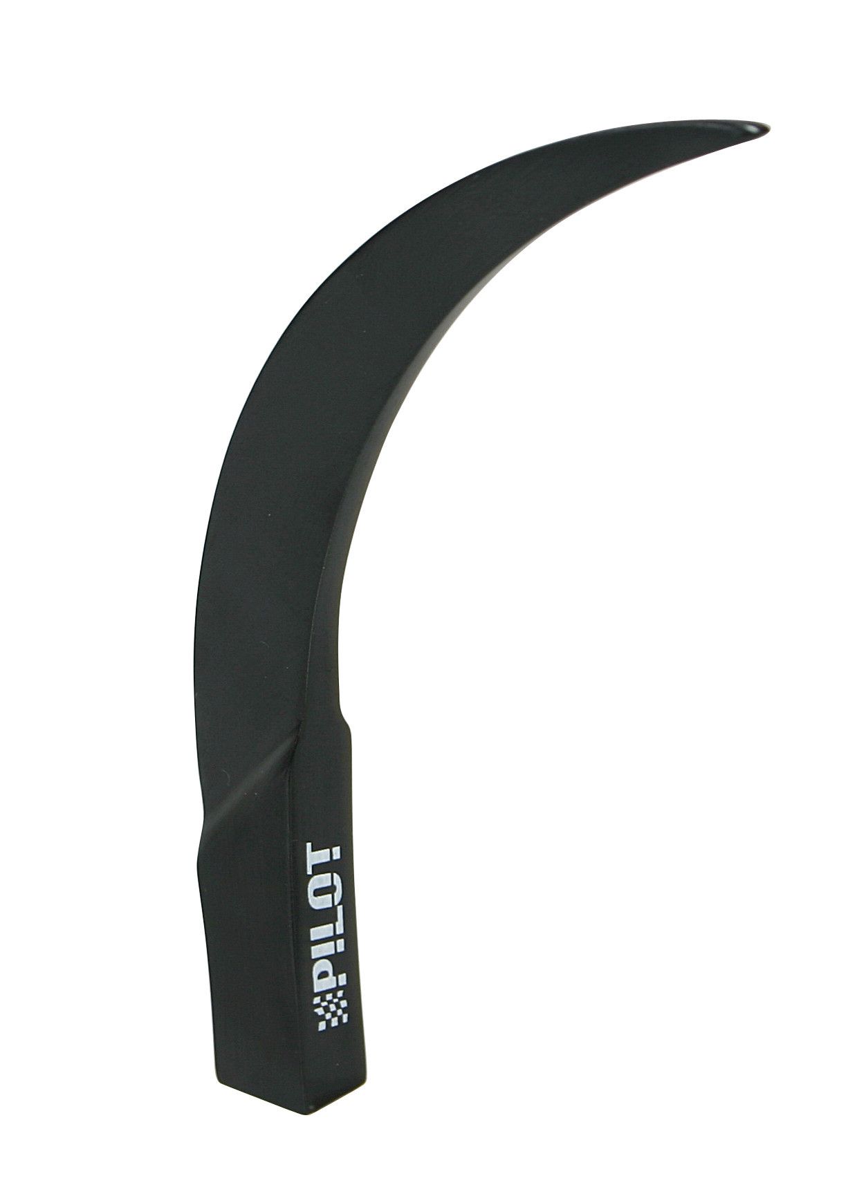 Air-Cut Long, stelo antenna - 11,5 cm - Nero