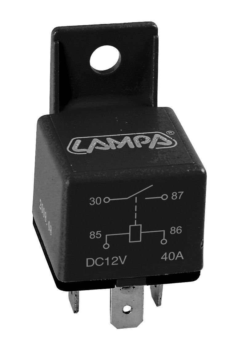 Relè universale 4 contatti - 12V - 40A