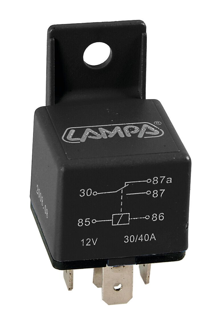 Relè universale 5 contatti - 12V - 40A