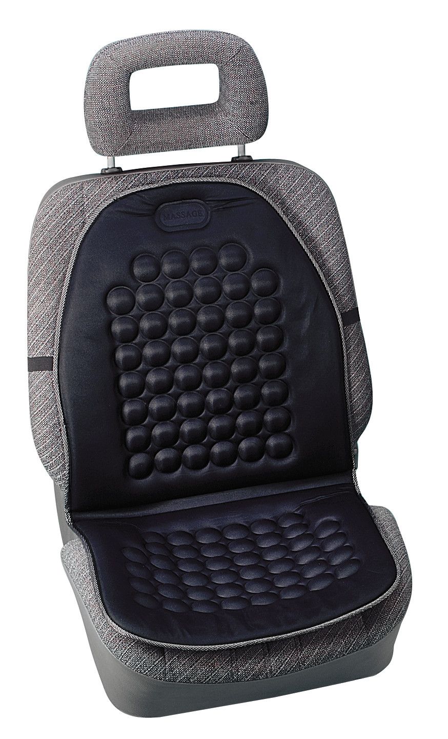 Massage, schienale magnetico massaggiante - Nero