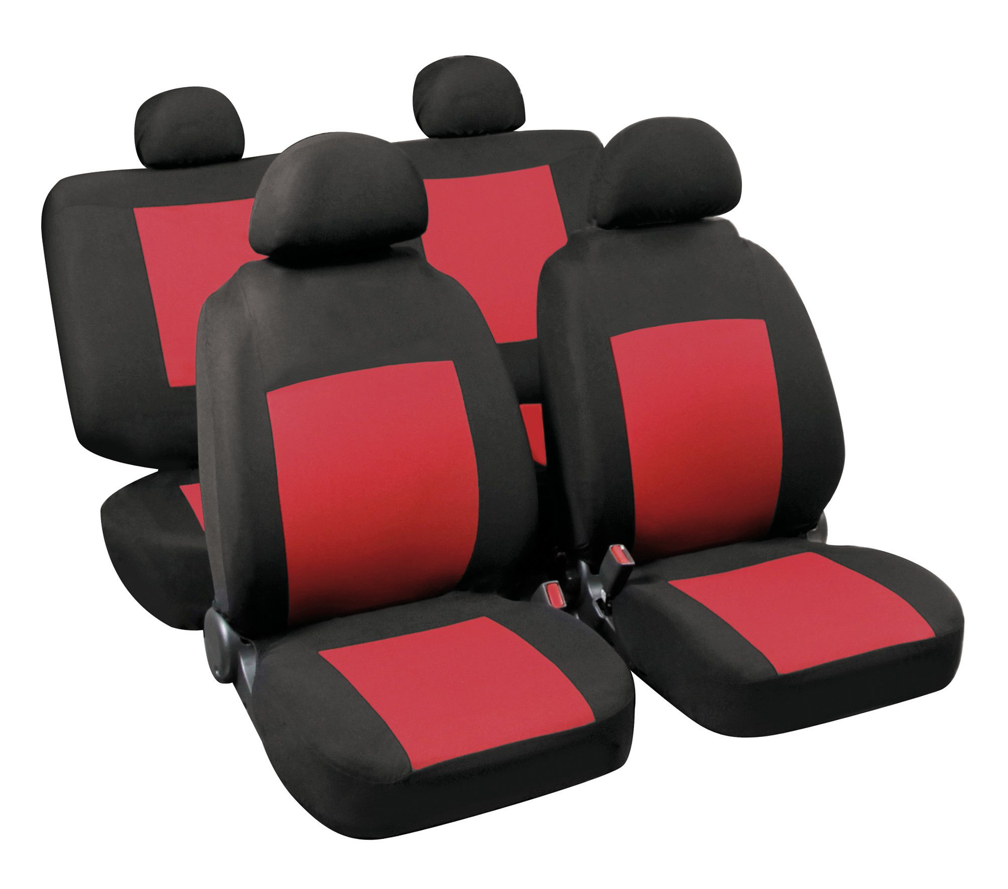 Procida, set fodere coordinate - Nero/Rosso