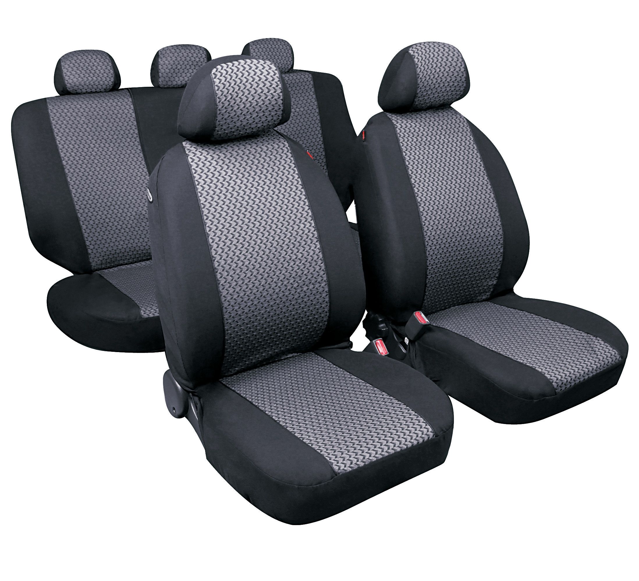 Diago, set fodere coordinate in jacquard - Grigio