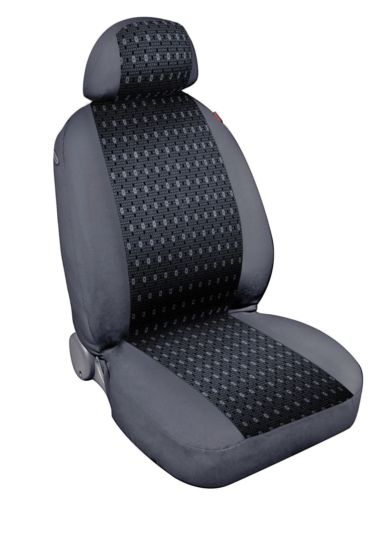 Square, set fodere coordinate in jacquard - Antracite