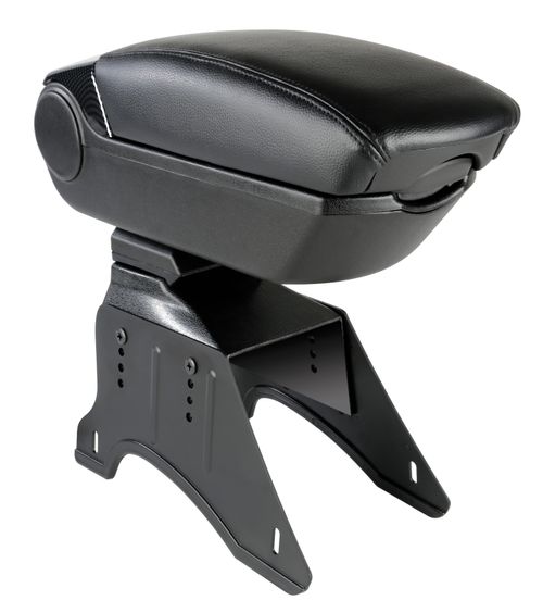 Premium, bracciolo 3 funzioni con doppio sistema di fissaggio e connessione USB, 12V - Carbon-Look