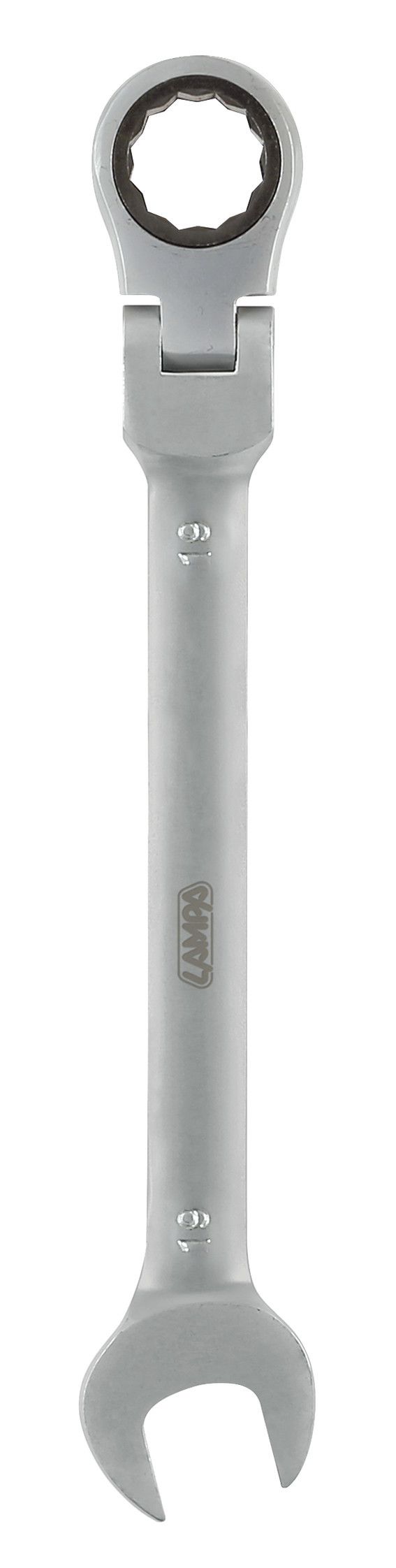 Chiave combinata con cricchetto snodato - 19 mm