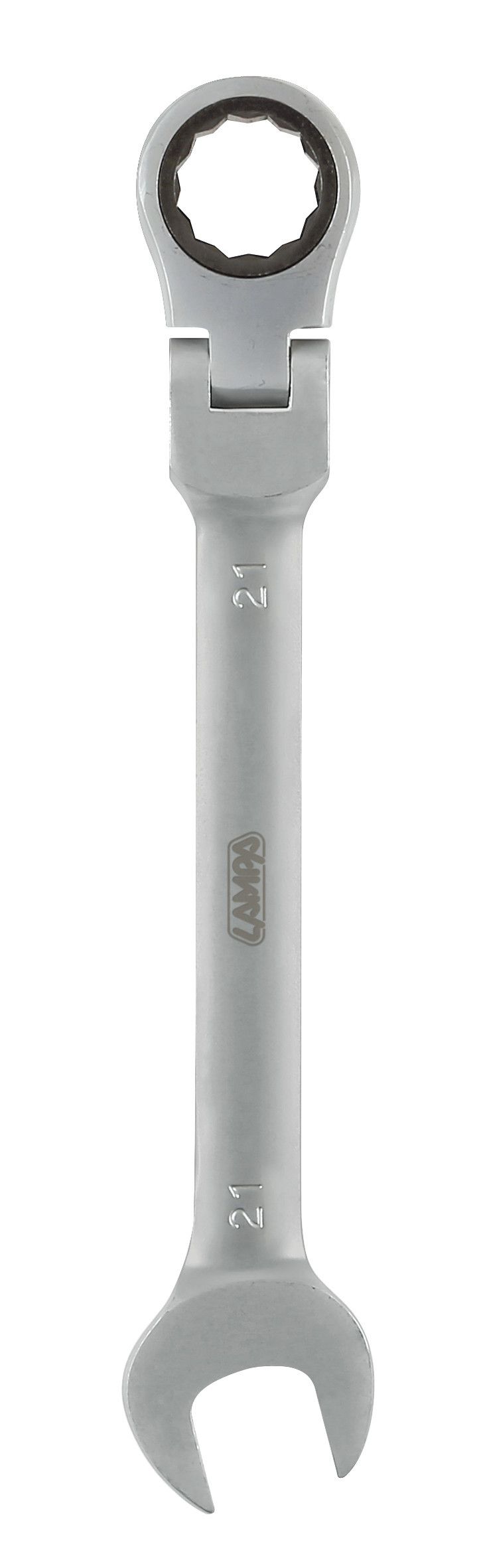 Chiave combinata con cricchetto snodato - 21 mm