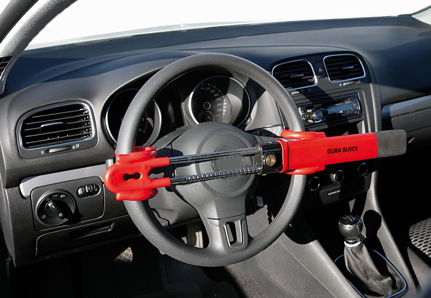 Dura Block, asta bloccasterzo e antifurto per airbag - Image 3