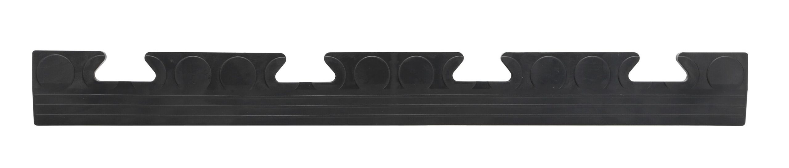 Scivolo femmina per piastrella in pvc - Nero