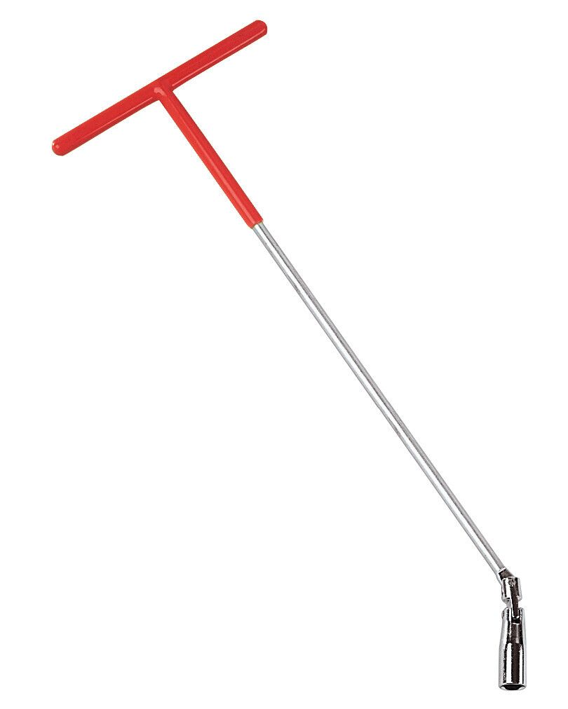 Chiave svitacandele snodabile manico lungo - 14 mm