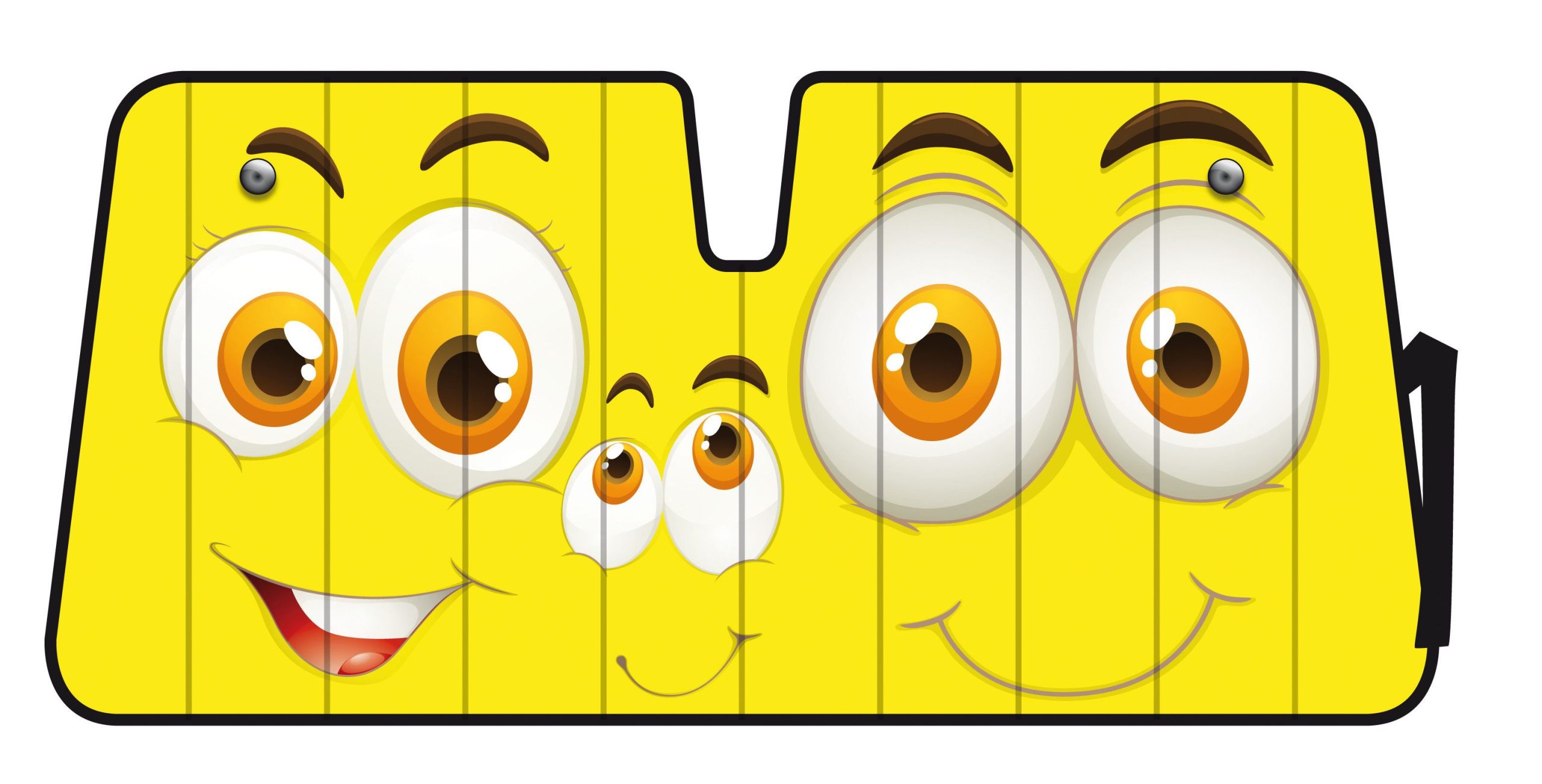 Scudo termico per parabrezza - 68x147 cm - Smiles