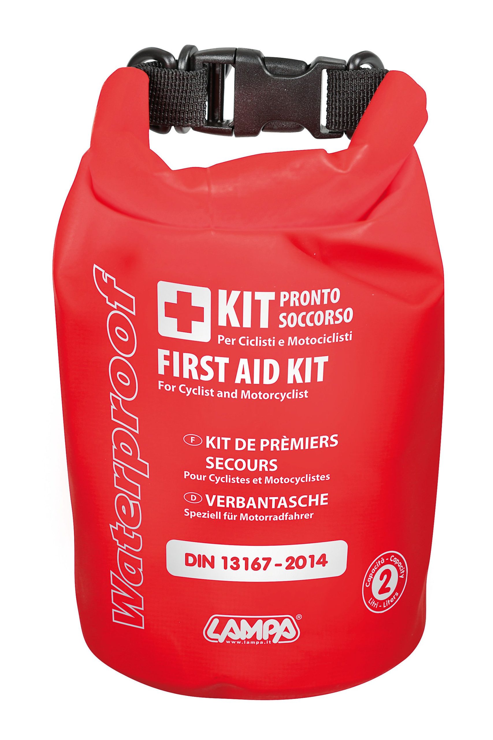 Kit pronto soccorso per ciclisti e motociclisti