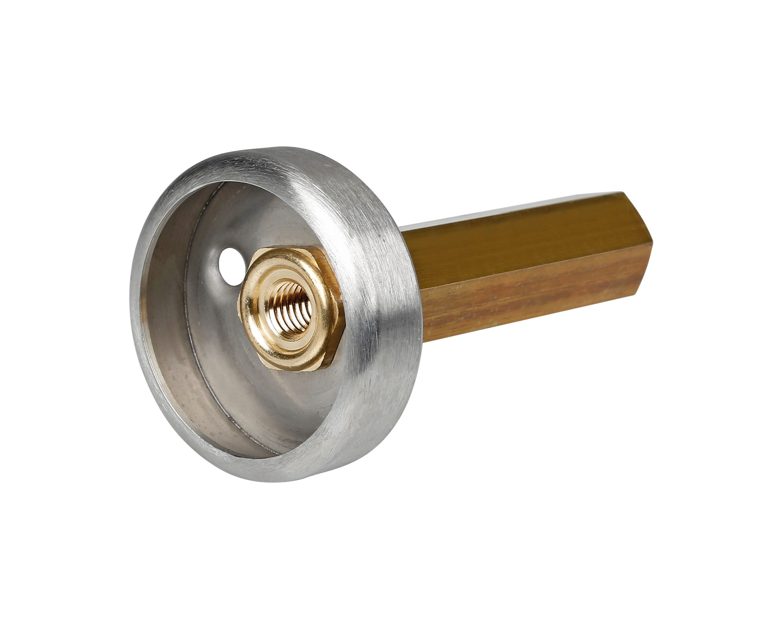 Adattatore GPL - Dish (Italia) - M16x1,5 - 98 mm - Ottone / Acciaio inox