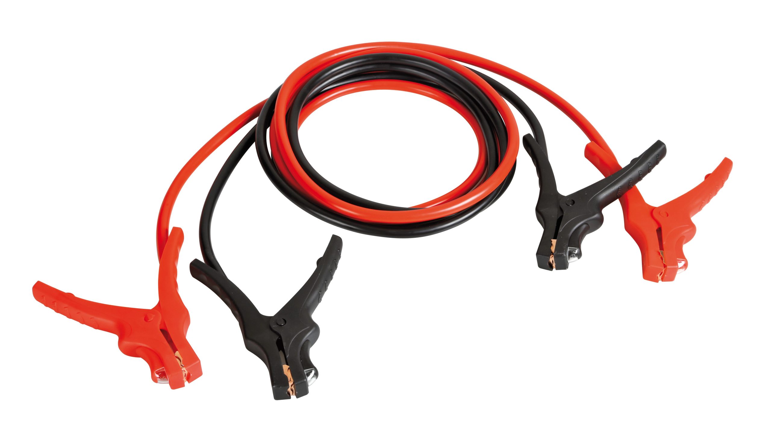 Cavi batteria con pinze isolate, 12V - 300 cm - 400 A - 12 mm²