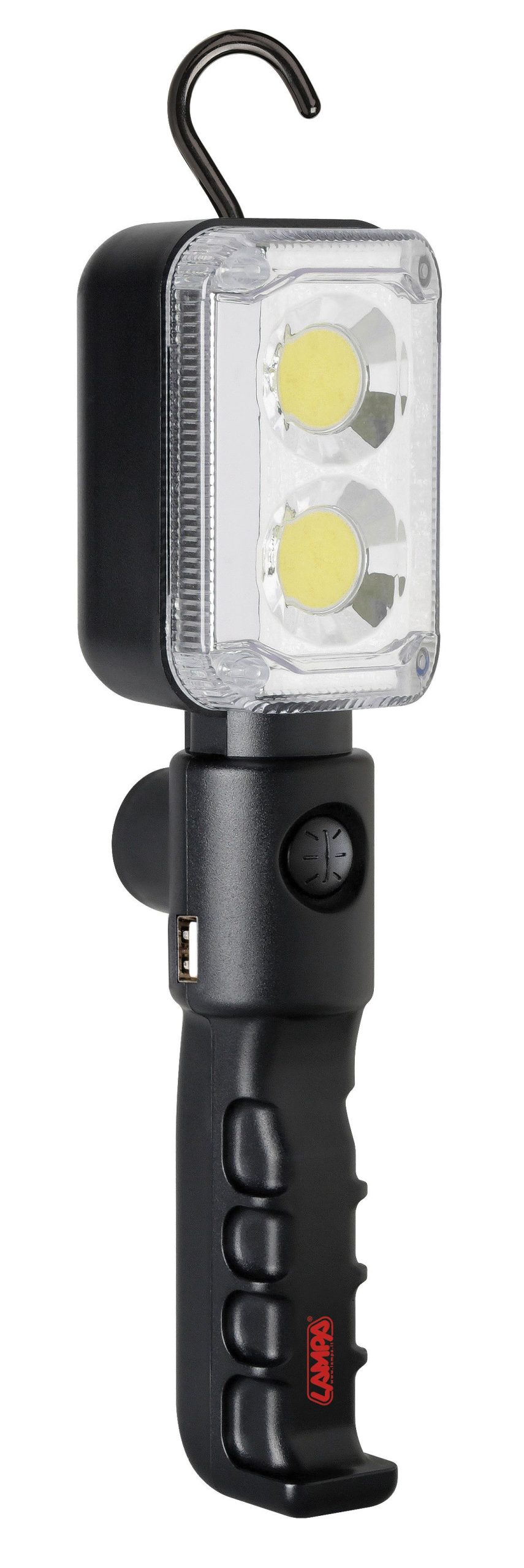 GL-11 Trucker, lampada ispezione ricaricabile a Led Cob - 12/24V