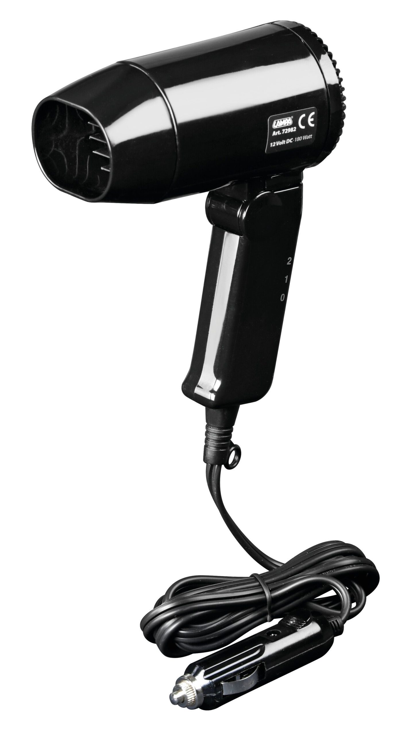 Hot-Air, phon asciugacapelli e sbrinatore 12V, 180W