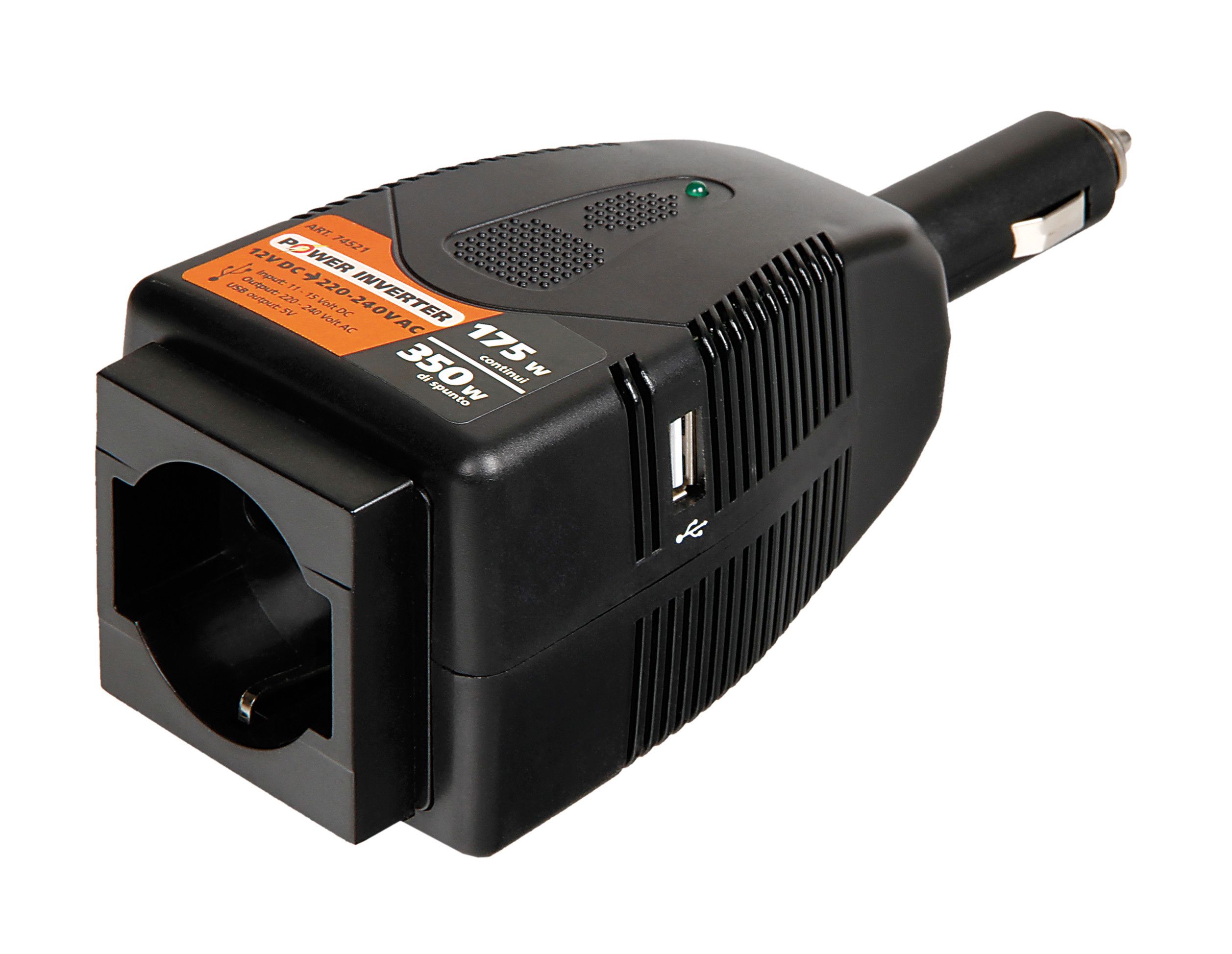 Power Inverter 175, trasformatore 12V > 220V