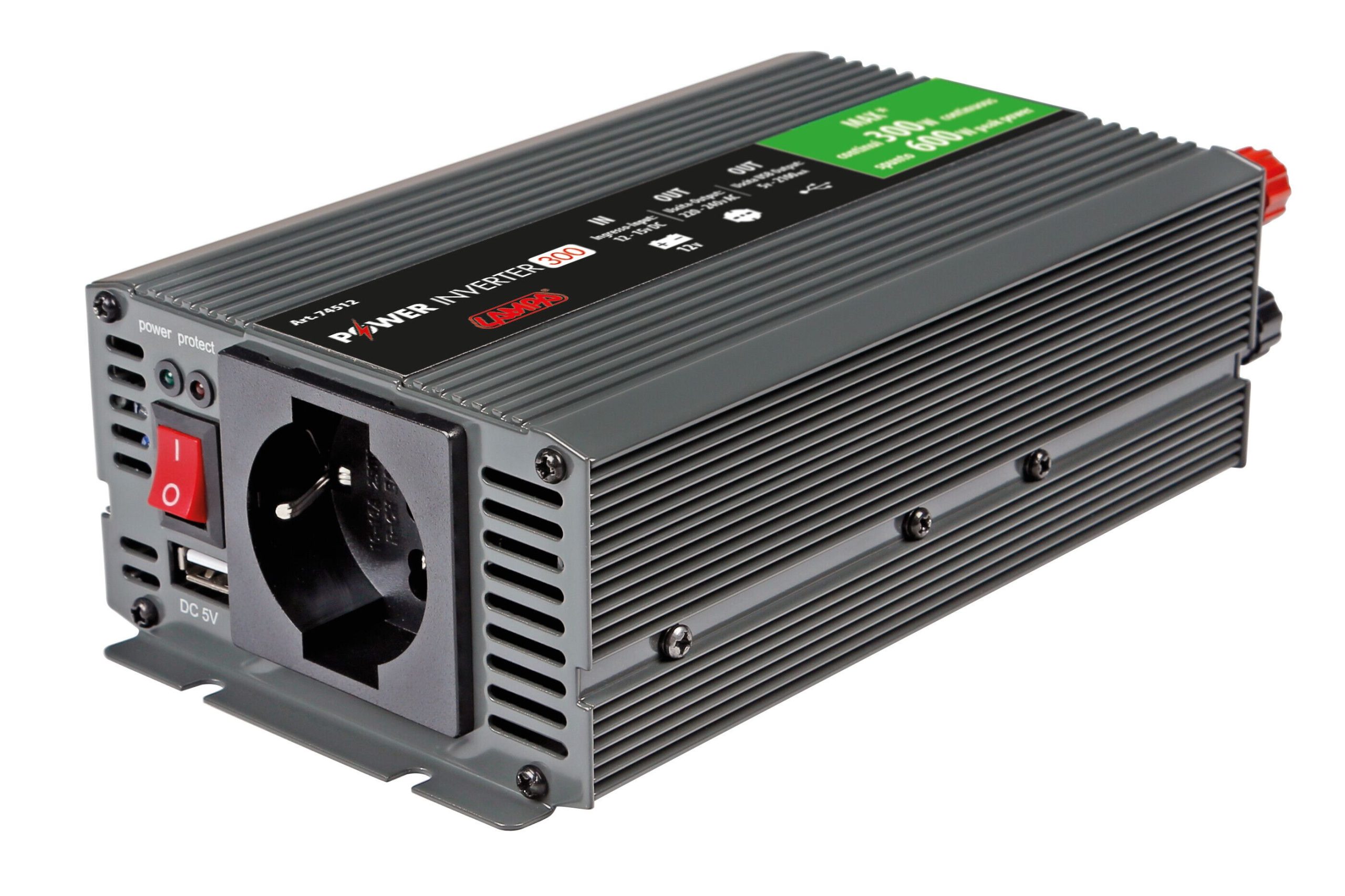 Power Inverter 300, trasformatore 12V > 220V