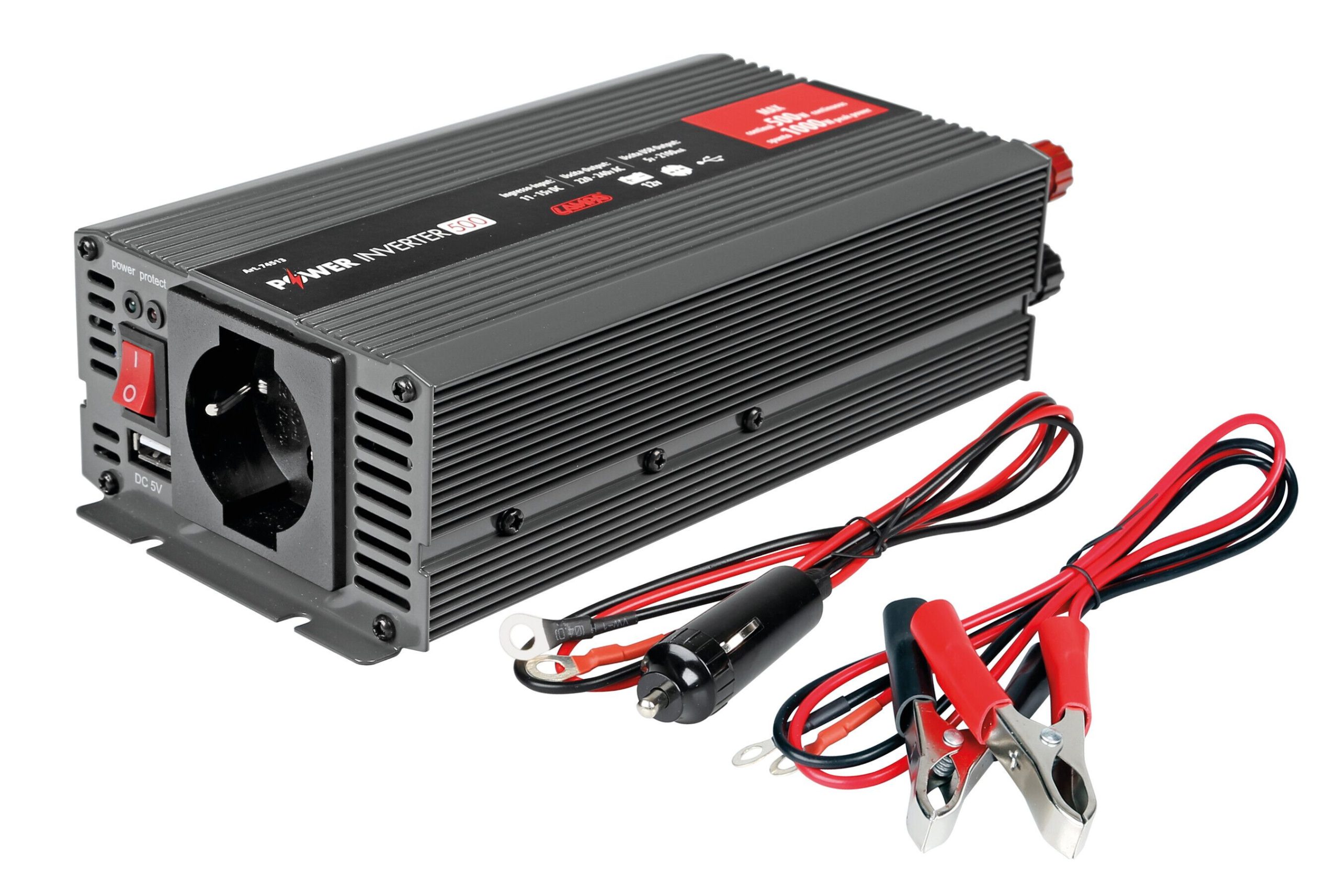 Power Inverter 500, trasformatore 12V > 220V