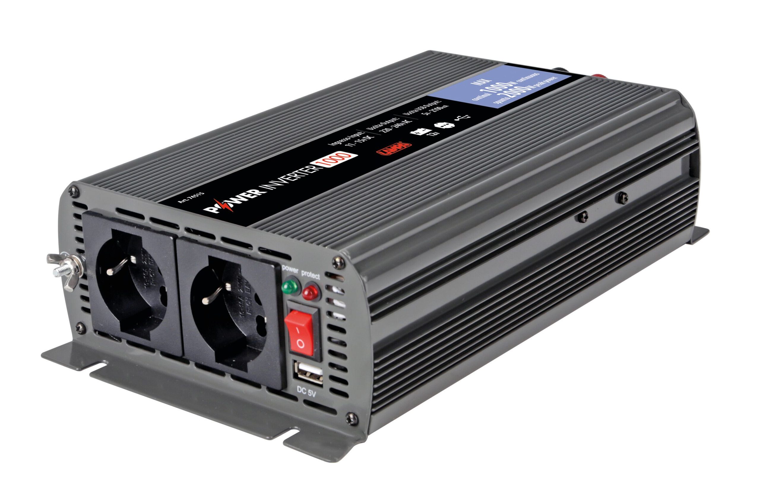 Power Inverter 1000, trasformatore 12V > 220V