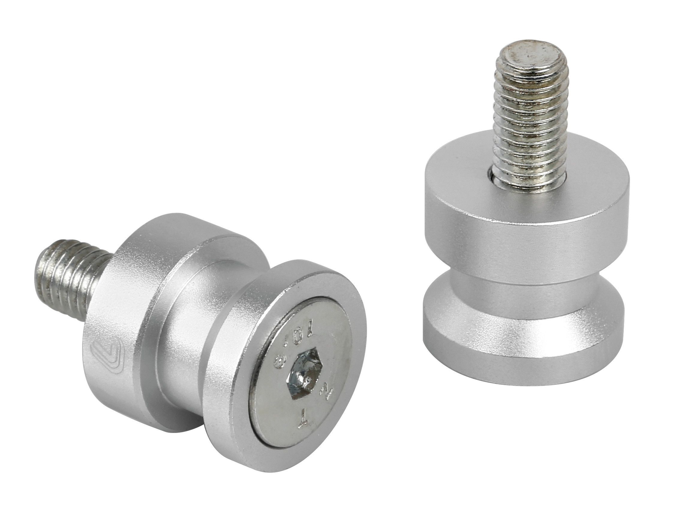 Coppia supporti cavalletto - M8x1,25 mm - Alluminio