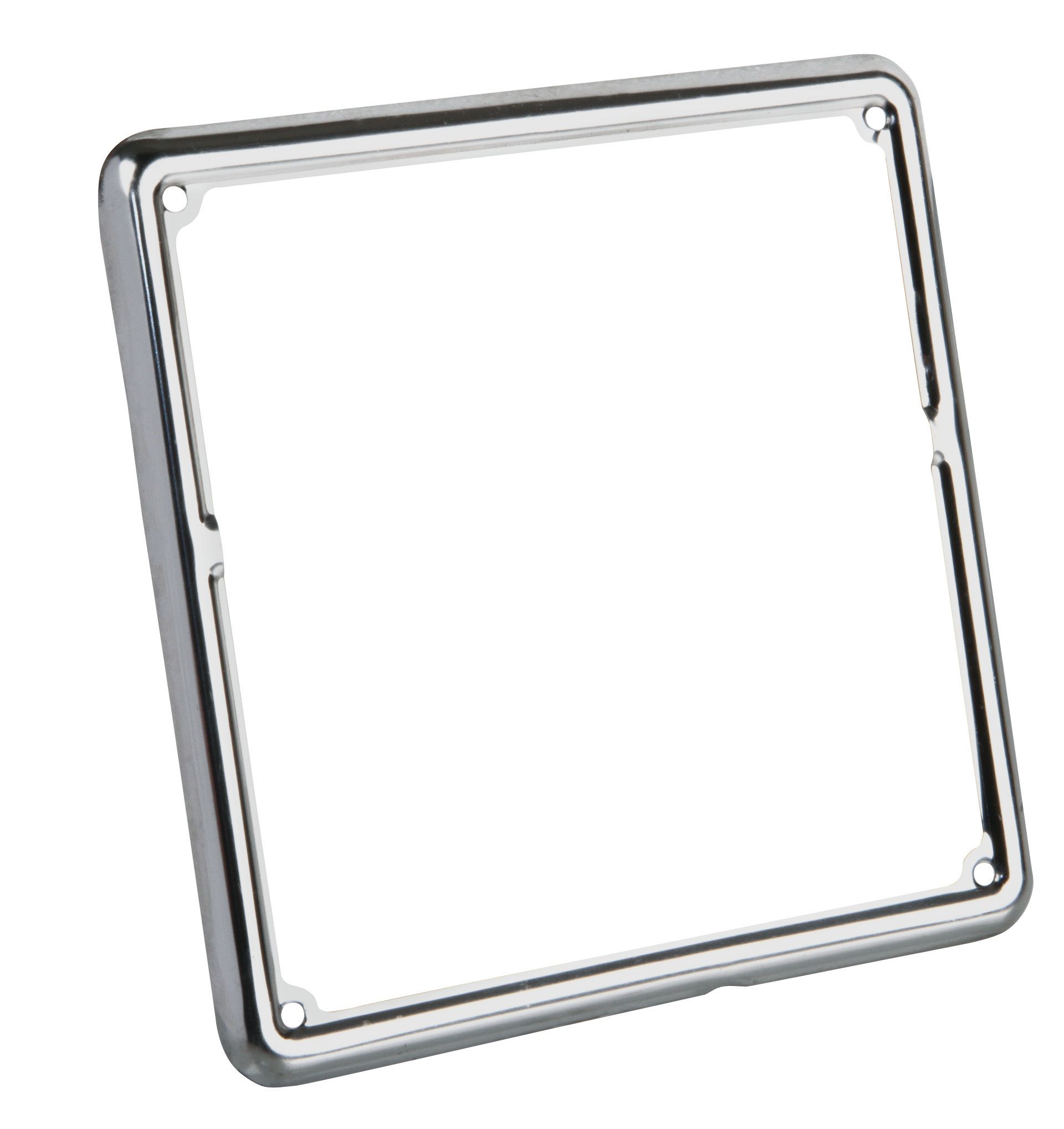 Cornice targa in acciaio inox