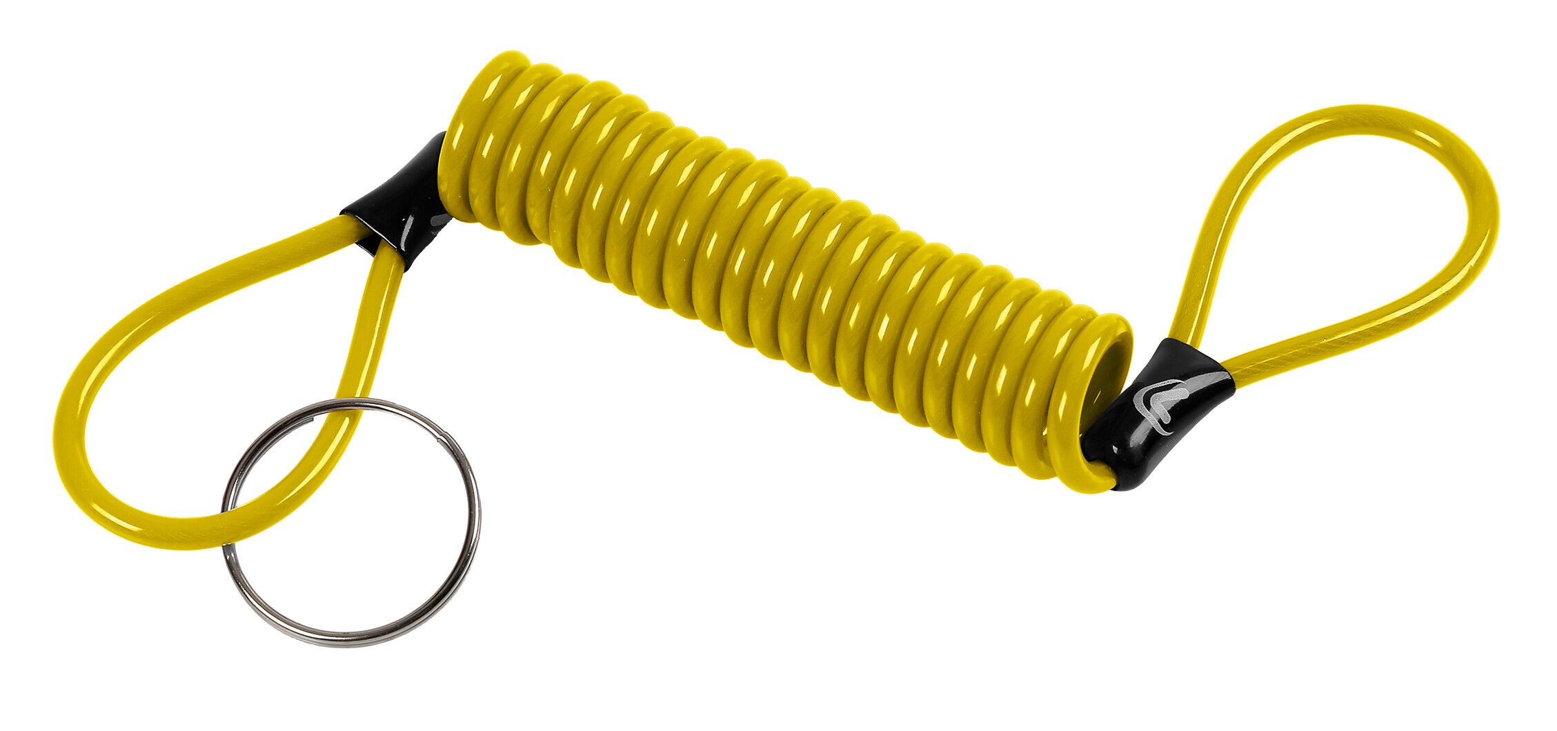 Reminder, cavetto di sicurezza a spirale - Giallo
