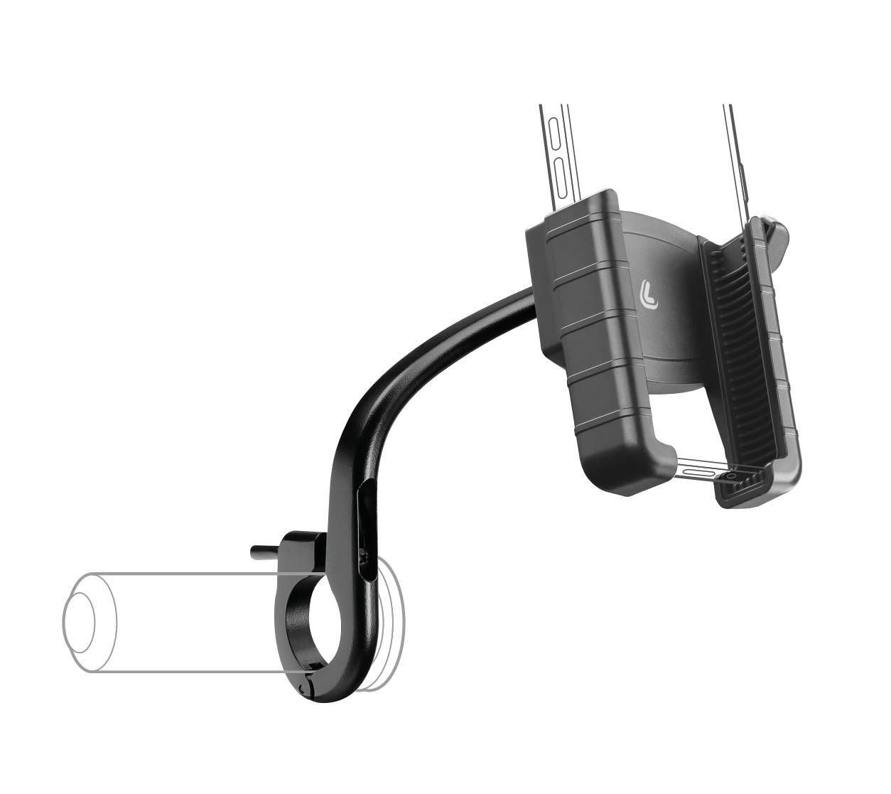 Smart Handle Grip, porta telefono con fissaggio alla manopola sinistra dello scooter - Image 4
