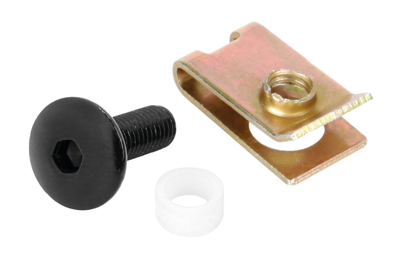 Clip Fit-Kits, kit clip di fissaggio per carene (5 MA) - 10 pz - Nero