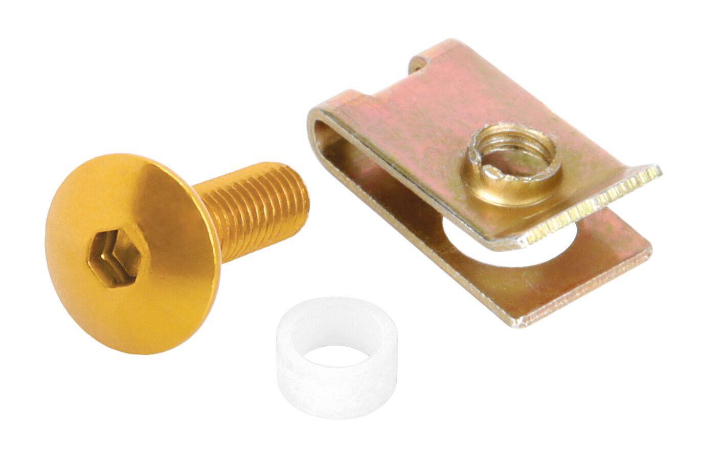 Clip Fit-Kits, kit clip di fissaggio per carene (5 MA) - 10 pz - Oro