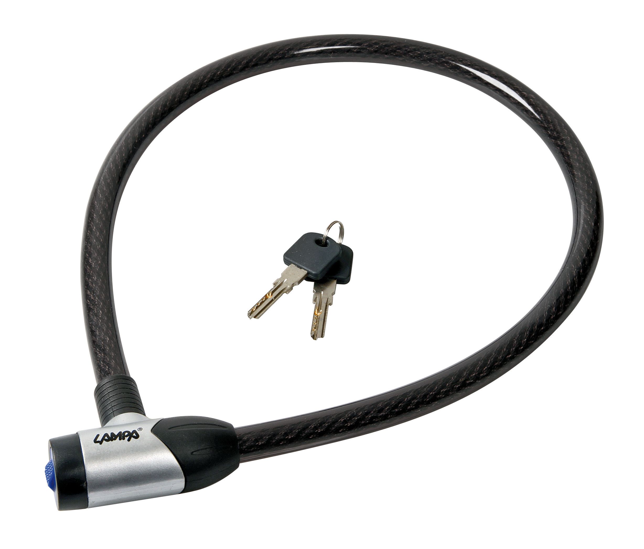Cavo antifurto in acciaio Ø 15 mm - 80 cm
