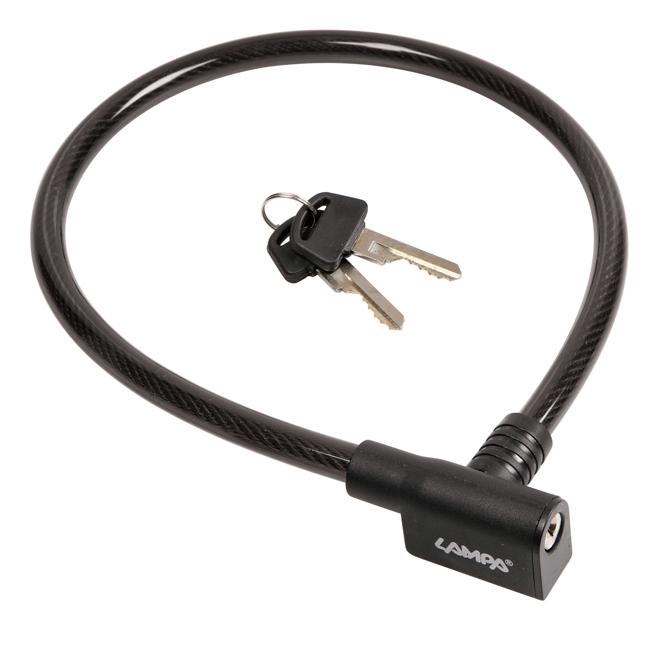 Cavo antifurto in acciaio Ø 12 mm - 65 cm