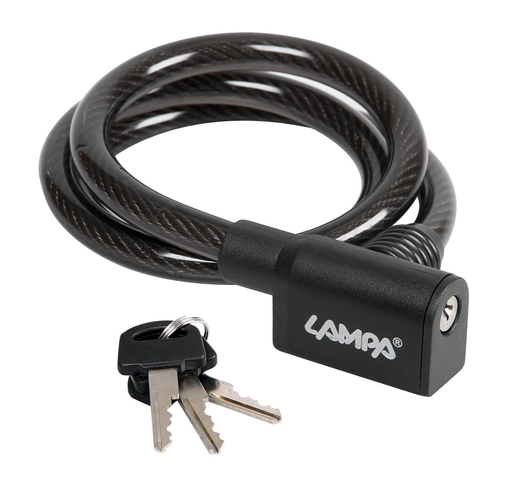 Cavo antifurto in acciaio Ø 10 mm - 80 cm