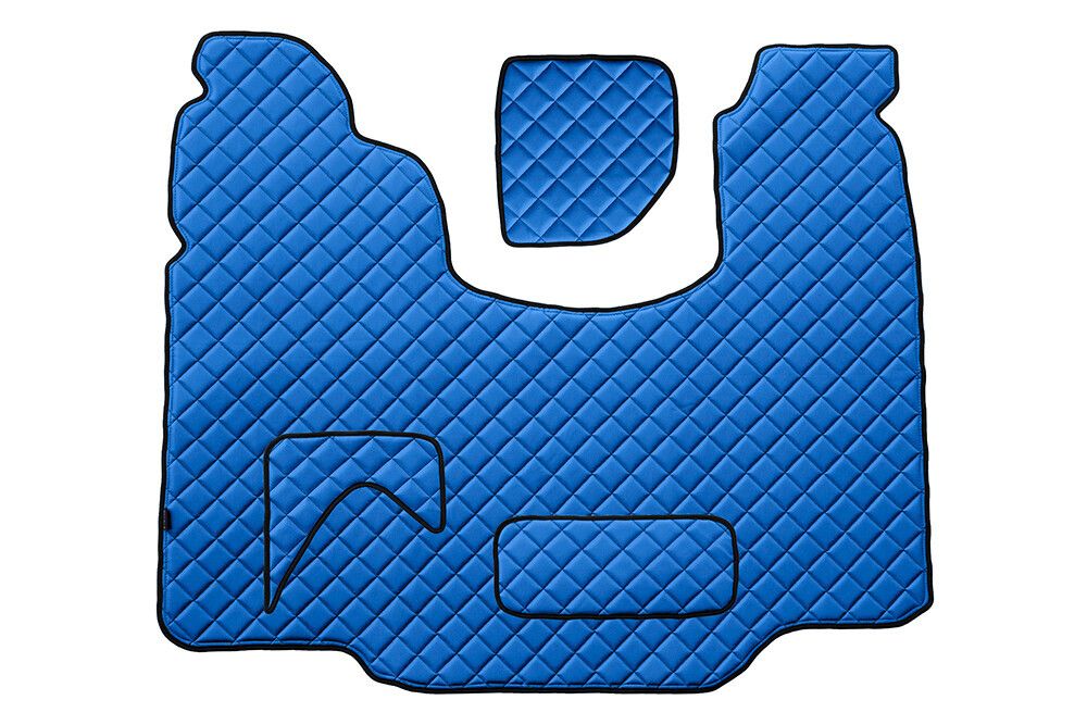 Tappeto centrale in Skeentex - Blu - compatibile per Scania G Serie 5 (03/04>08/09) automatico - Scania G Serie 6 (09/09>08/13) automatico - Scania G Serie 6 - Streamline (09/13>12/17) automatico