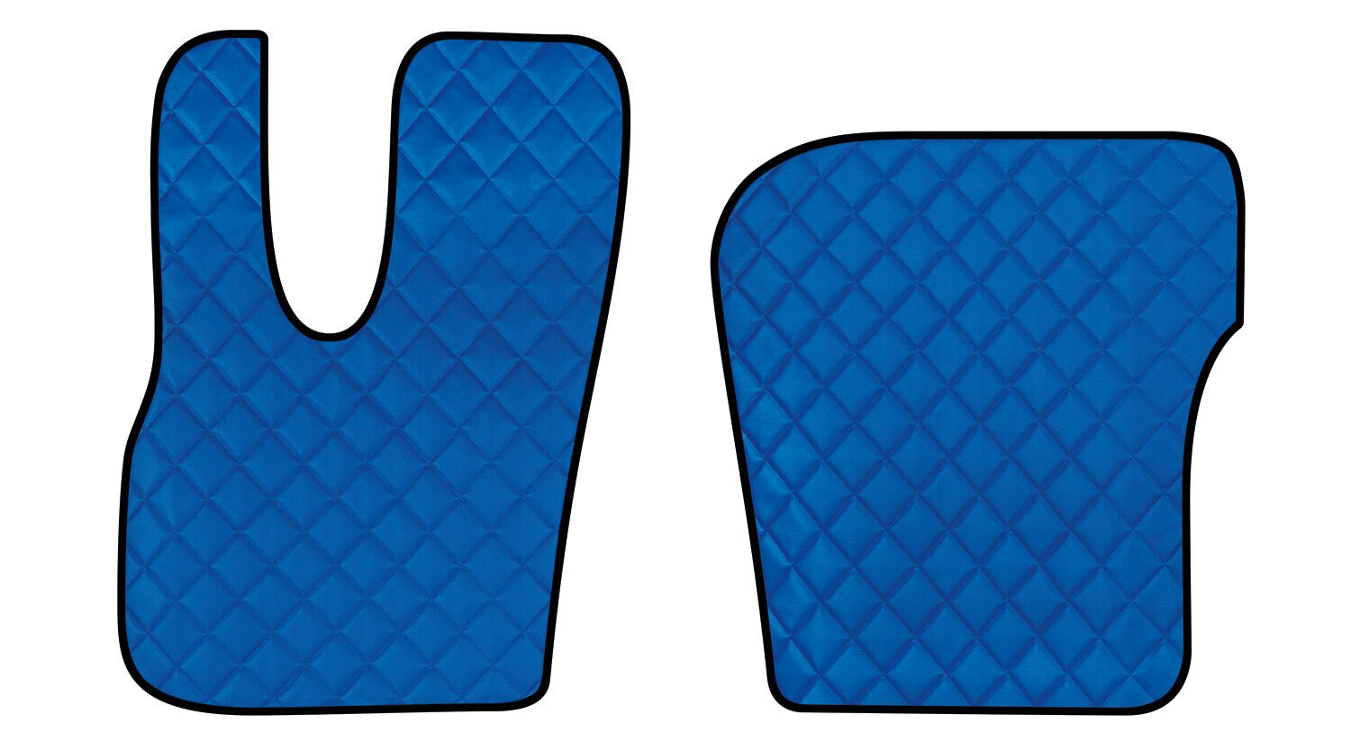 Coppia tappeti in Skeentex - Blu - compatibile per Daf XF (06/21>)