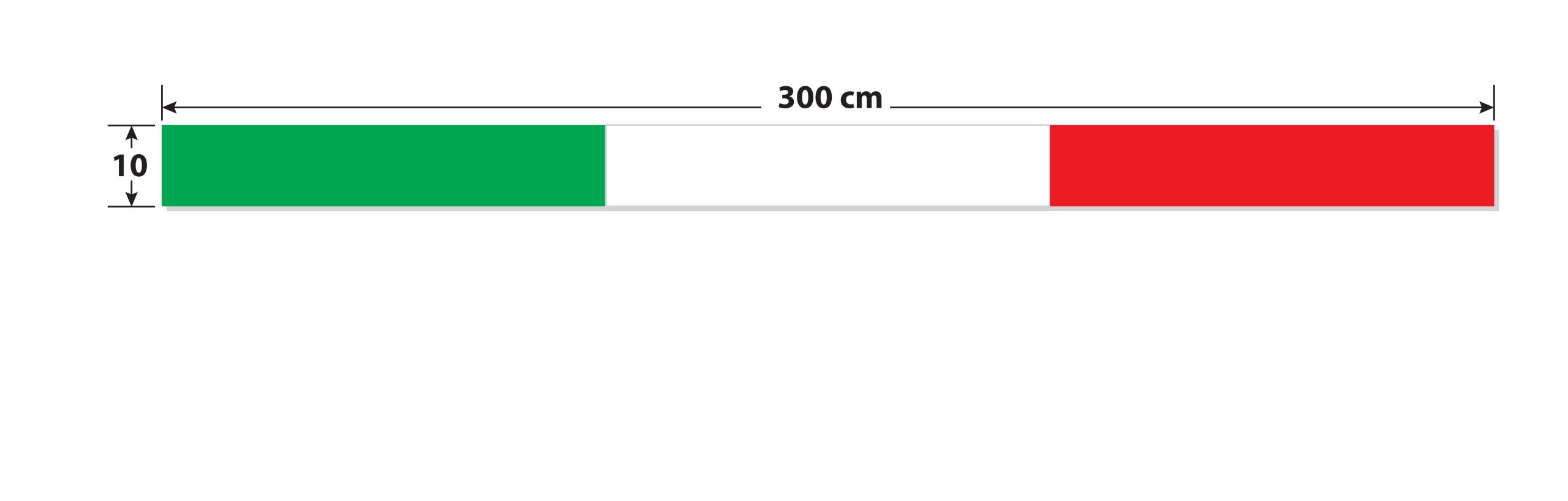 Sticky Maxi-Flag, fascia autoadesiva tricolore Italia - 100x10 cm - Image 4