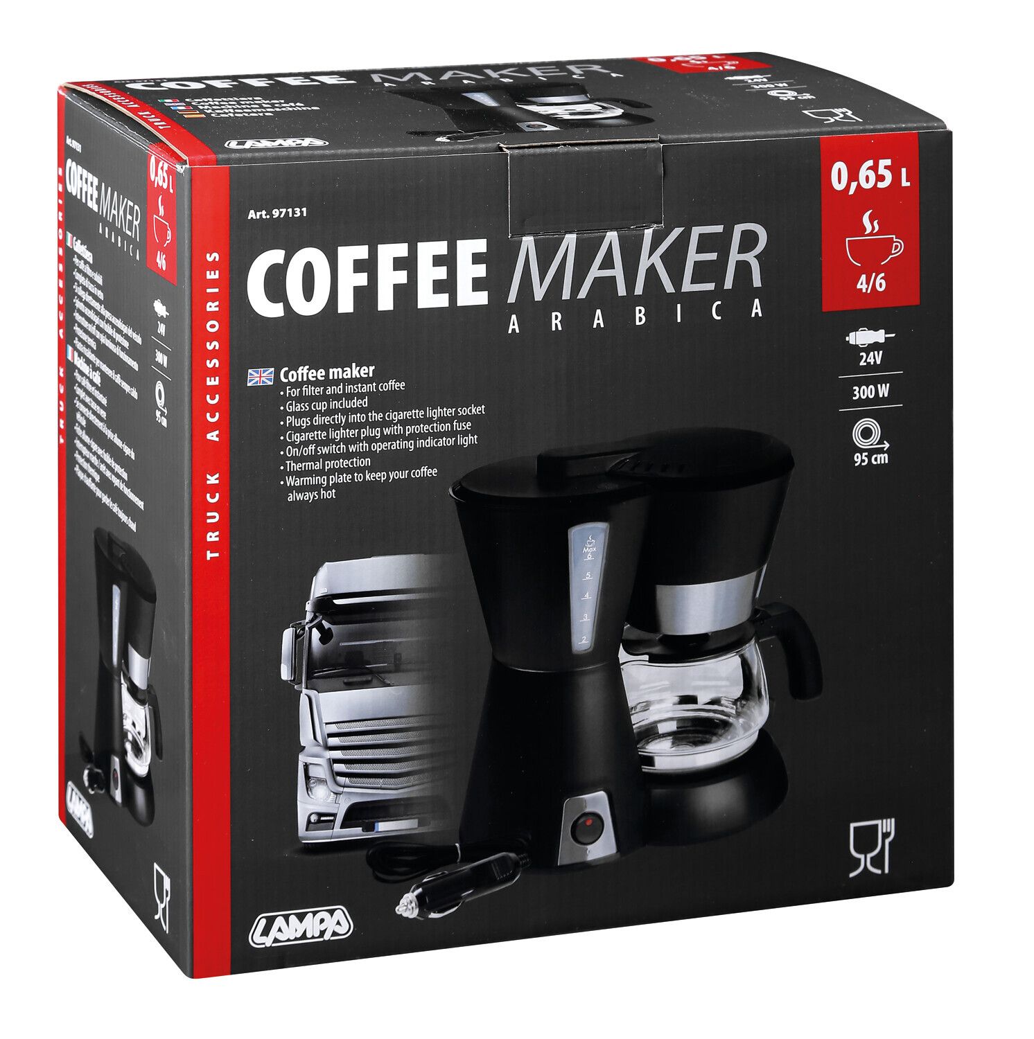 Coffee Maker Arabica, caffettiera - 24V - 300W - Image 6