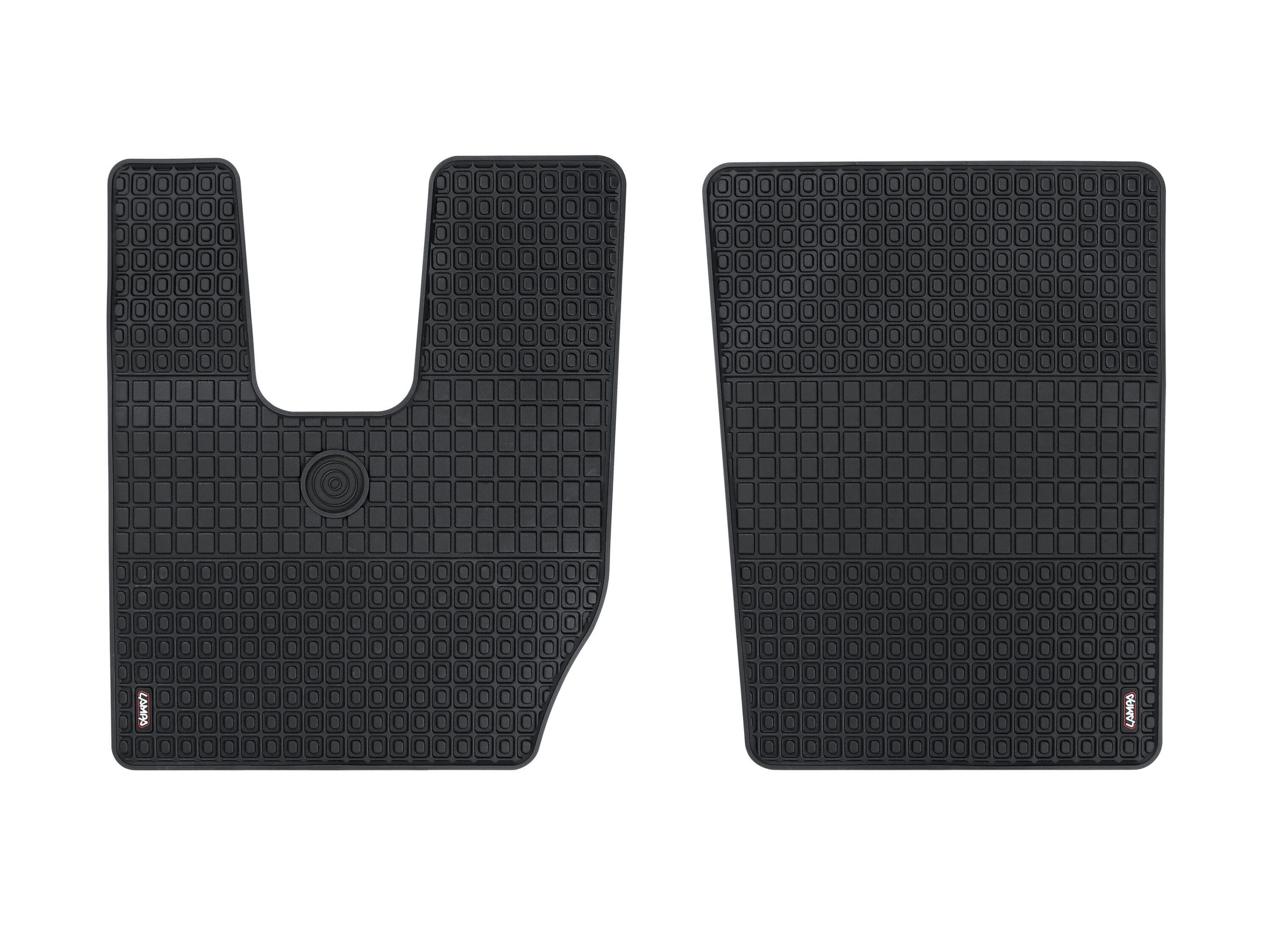 Coppia tappeti su misura in Eco Gomma - compatibile per Iveco S-Way (10/19>05/24)