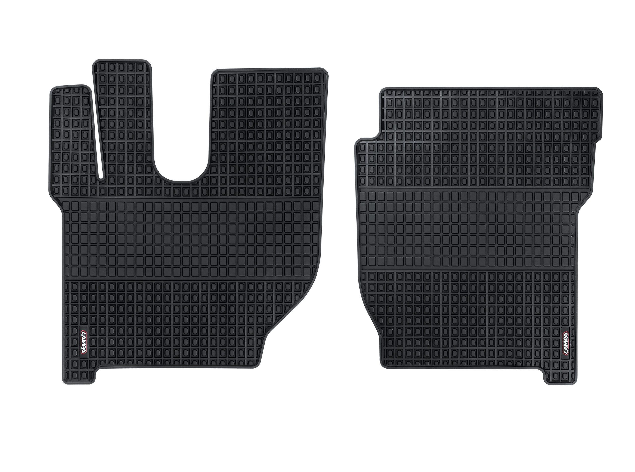 Coppia tappeti su misura in Eco Gomma - compatibile per Volvo FH Serie 4 (09/12>05/21) - Volvo FH Serie 5 (06/21>) - Volvo FH Aero (01/24>)
