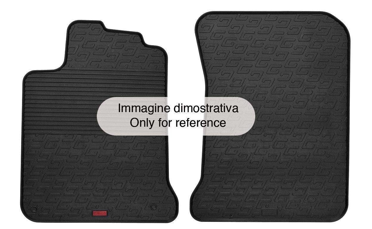 Set tappeti su misura in gomma - compatibile per Mercedes Viano (09/10>02/14) - Mercedes Vito (09/10>12/14)