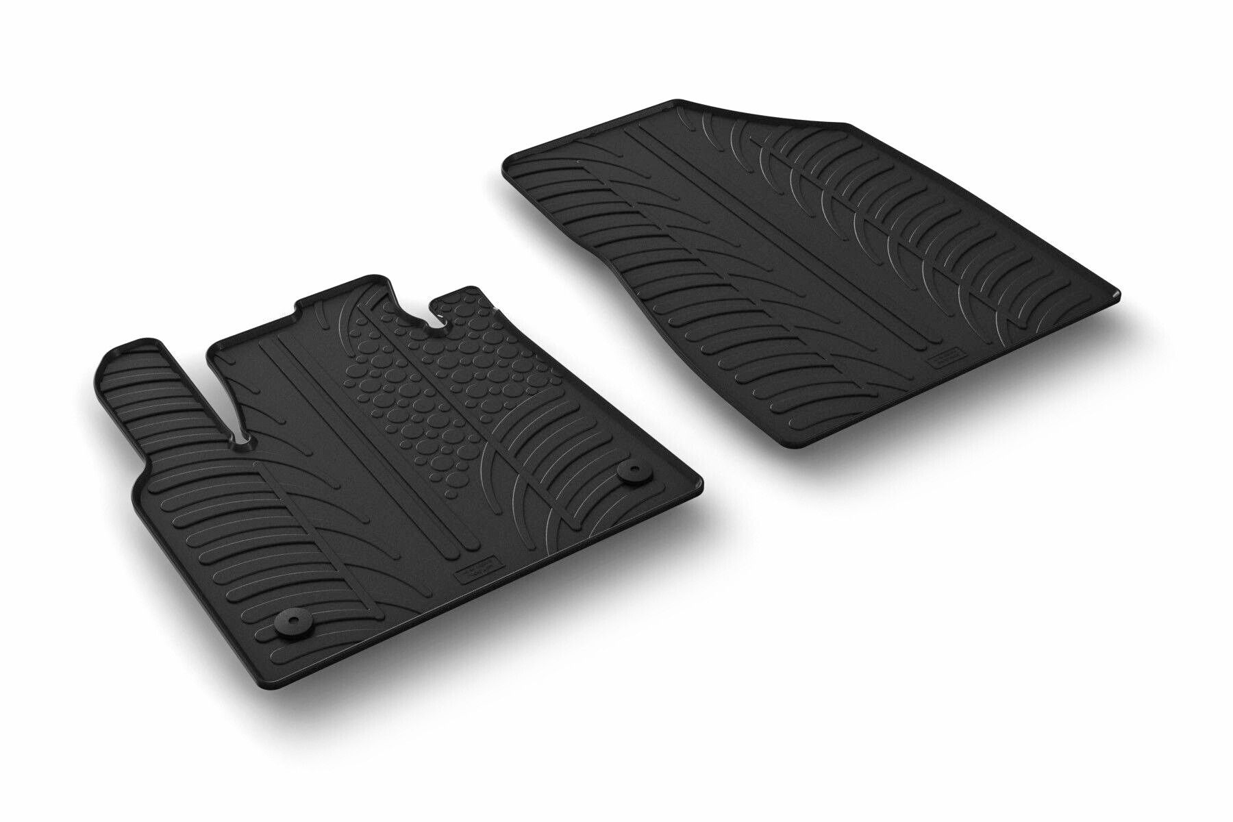 Set tappeti su misura in gomma - compatibile per Mercedes Citan (09/21>) manuale - Nissan Townstar (12/21>) manuale - Renault Kangoo (06/21>) manuale