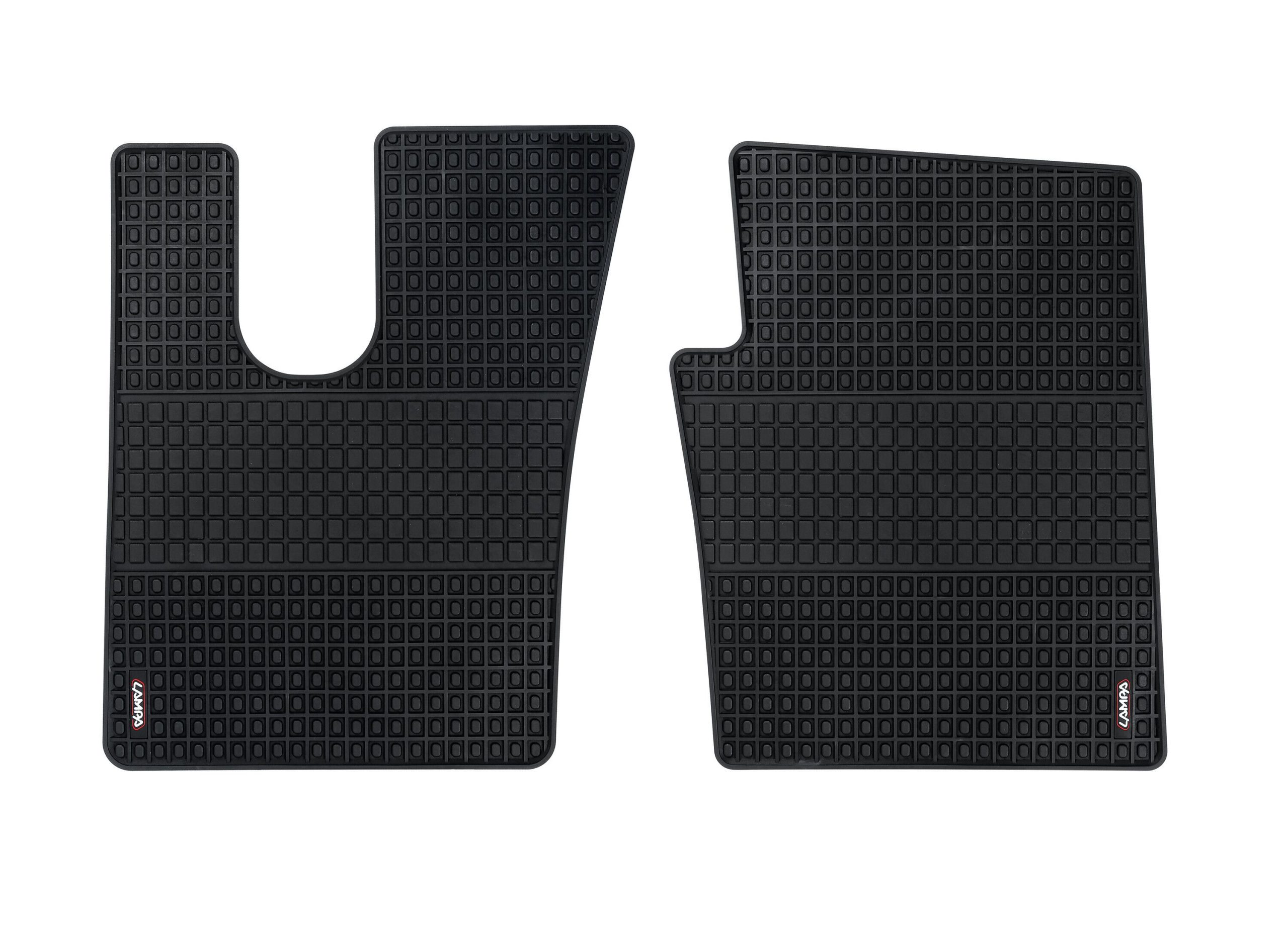 Coppia tappeti su misura in Eco Gomma - compatibile per Scania R Serie 7 - New Generation (11/16>02/25) - Scania S Serie 7 - New Generation (11/16>) - Scania G Serie 7 - New Generation (01/18>) - Sca