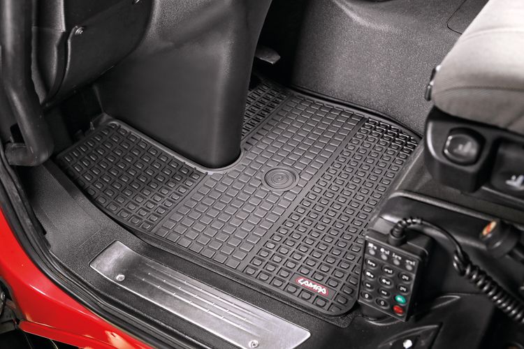 Coppia tappeti su misura in Eco Gomma - compatibile per Iveco Trakker (09/04>06/21) - Iveco Stralis (08/02>12/12) - Iveco Stralis (07/12>12/19) - Iveco Stralis Hi-Way (07/12>08/16) - Iveco Stralis XP - Image 3
